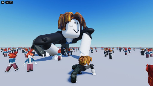 画像ギャラリー No.010のサムネイル画像 / 新作アクションゲーム「Eat Humans」，Robloxで本日リリース。街に突如現れた四足歩行のモンスターとして，逃げる人々を捕食しよう