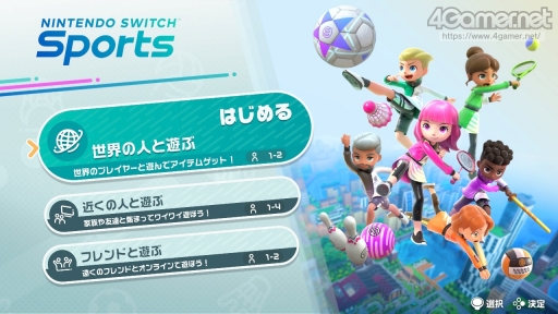 Nintendo Switch SportsθݡȡǤŷƲWii Sports꡼ǿϡJoy-ConʤǤϤľͷӤ䤹̥