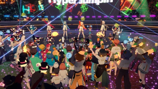 ���������꡼ No.002�Υ���ͥ������ / �Ȥͤݤ�ܡɤ�4�ͤ����ơ�������ä���re:VISION Holoearth Live�ץ�ݡ��ȡ������ȤȴѵҤ����夲��С������饤�֤��Ĥ��˼¸�