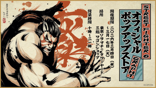 画像ギャラリー No.015のサムネイル画像 / 「スト6」，Tシャツと美濃焼の食器類からなる新作コレクション「Special Moves Collection」を発売。コラボ米「真豪鬼米2026」も登場