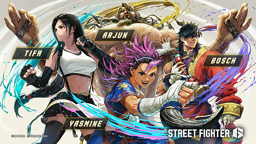 画像ギャラリー No.008のサムネイル画像 / FF7の「ティファ」が参戦！　「ストリートファイター6」の新キャラ4人が発表