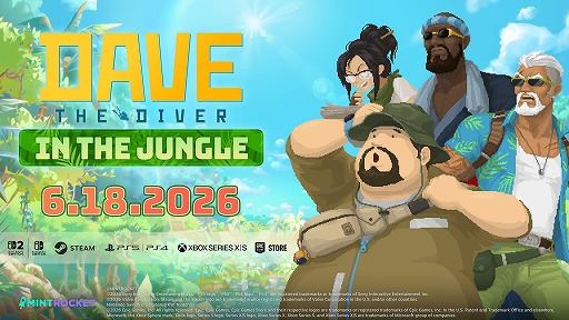 画像ギャラリー No.001のサムネイル画像 / 「デイヴ・ザ・ダイバー」大型DLC「In the Jungle」は6月18日にリリース。PS5/Switch2向け「コンプリート・エディション」が発売決定