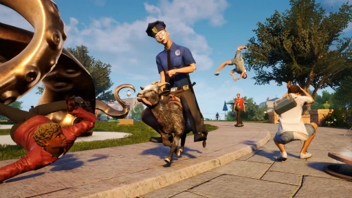 Υ䥮˿о졣Goat Simulator 3פ2022ǯȯꡤ4ͤΥޥץ쥤бͽ