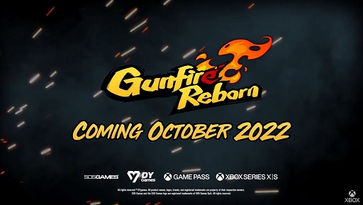 XboxǡGunfire Rebornפȯ2022ǯ10˷ꡣXbox Game Passؤб