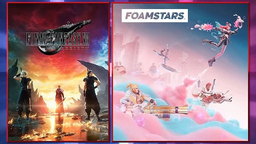 TGS2023ϡּѹΥƥΥҥåȡסTGSԤŸΡFF VII REBIRTHסFOAMSTARSפ򥯥ꥫΥबץ쥤