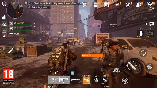 画像ギャラリー No.002のサムネイル画像 / シリーズ最新作「ディビジョン リサージェンス」,3月31日リリース。オリジナル版のオープンワールド体験をスマホでも