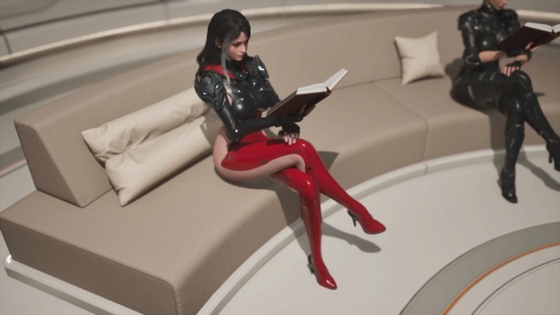 画像ギャラリー No.010のサムネイル画像 / ［プレイレポ］「The First Descendant」の新キャラクター「ダイア」は初の槍使いにして，氷を操る継承者。深紅のメカニカルスーツが視線を奪う