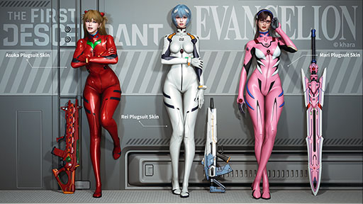 画像ギャラリー No.001のサムネイル画像 / 「The First Descendant」，アニメ「エヴァンゲリオン」シリーズとのコラボが開催中