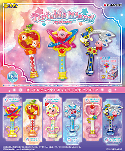 画像ギャラリー No.001のサムネイル画像 / 「星のカービィ Twinkle Wand」，3月16日に発売。まるで魔法のアイテムのようなステッキ型フィギュア