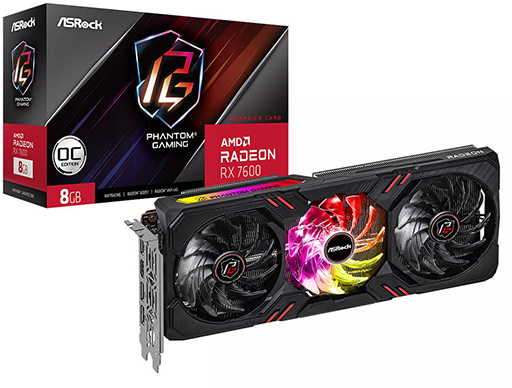 Υߥɥ륯饹RadeonRadeon RX 7600ܥɤASRockGIGABYTEPowerColorͻָȯ