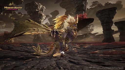 画像ギャラリー No.010のサムネイル画像 / 「モンスターハンターアウトランダーズ」の新モンスター“ルガ・エアルダ”に挑む。スマホで広がる“冒険者”による新たな狩猟体験