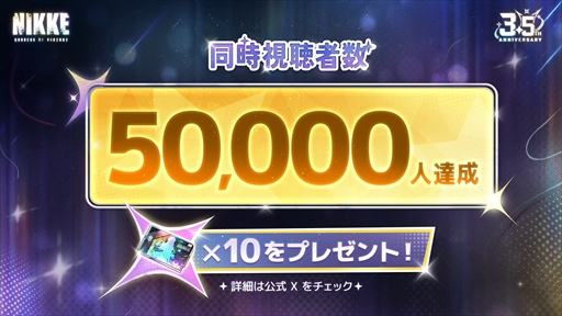 画像ギャラリー No.042のサムネイル画像 / 「NIKKE」3.5周年記念生放送の第2部まとめ。3.5周年を飾る新ニケとして「アニス：スター」が4月23日に実装