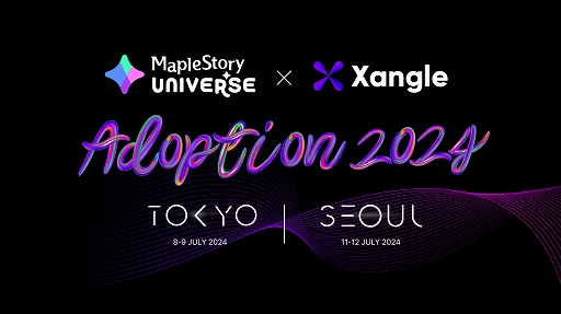  No.001Υͥ / MapleStory UniverseפλάWeb3ե󥹡Xangle Adoption 2024פȯɽMMORPGMapleStory Nפγפ