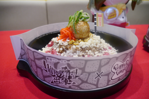 画像ギャラリー No.013のサムネイル画像 / ペッパーランチ×「信長の野望 出陣」のコラボ「戦国グルメ合戦」試食会レポート。信長，秀吉，家康をテーマにした3種のペッパーライスは，どれも絶品