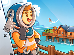 大海原で安息地を発展させるシミュレーション「Havendock」と銀河を救うレトロシューティング「Hyper Echelon」，Epic Games Storeで無料配布中