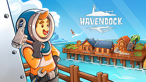 画像ギャラリー No.002のサムネイル画像 / 大海原で安息地を発展させるシミュレーション「Havendock」と銀河を救うレトロシューティング「Hyper Echelon」，Epic Games Storeで無料配布中