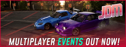 画像ギャラリー No.001のサムネイル画像 / 「JDM: Japanese Drift Master」，大型アップデートを配信。マルチプレイイベントや新サイドストーリーを追加