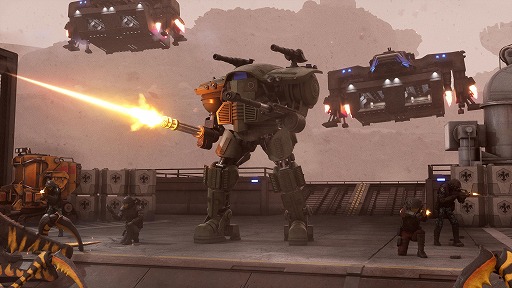 画像ギャラリー No.003のサムネイル画像 / スターシップ・トゥルーパーズのオンライン協力型FPS「Starship Troopers: Extermination」，二足歩行兵器「M11E Babar」や新エリアなどを実装