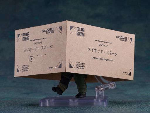 画像ギャラリー No.005のサムネイル画像 / 「METAL GEAR SOLID Δ: SNAKE EATER」のフィギュア「ねんどろいど ネイキッド・スネーク」が6月に発売。オプションパーツにダンボールも