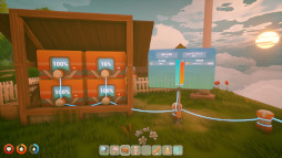 画像ギャラリー No.003のサムネイル画像 / テクノロジーと自然が共存する未来の世界が舞台。サバイバルクラフト「ソーラーパンク：天空の島」，発売日が6月8日に決定