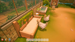 画像ギャラリー No.005のサムネイル画像 / テクノロジーと自然が共存する未来の世界が舞台。サバイバルクラフト「ソーラーパンク：天空の島」，発売日が6月8日に決定