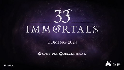 33ͤΥץ쥤䡼ǿĩ饤33 ImmortalsȯɽXbox Game Passб2024ǯȯ