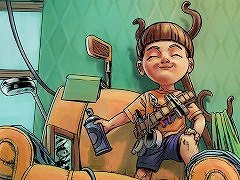 家具破壊ステルスゲーム「リトルデビル ぼくの養親子間戦争」，Switch向けに8月25日発売。イタズラ好きの少年となり家の中をめちゃくちゃにする