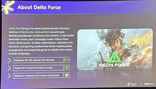 画像ギャラリー No.002のサムネイル画像 / 伝説のFPSを蘇らせた「Delta Force」のグローバル展開戦略。Team Jadeが語る，レッドオーシャンで生き残るための施策［GDC 2026］