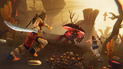 画像ギャラリー No.006のサムネイル画像 / 島を飛行船に改造するサンドボックスサバイバル「Aloft」,大型アップデート「Bloom & Blight」は,ワールド生成システムを全面刷新