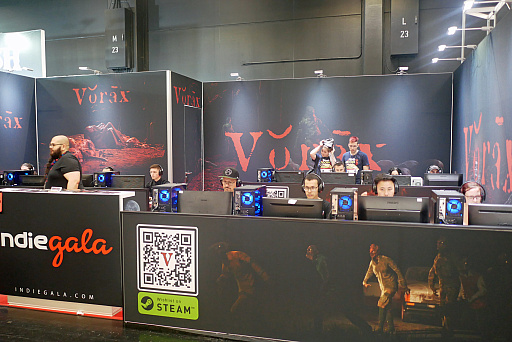 gamescomϲʪ餱θǥХХ롣Indiegala꤬뿷Voraxפץ쥤Ƥߤ