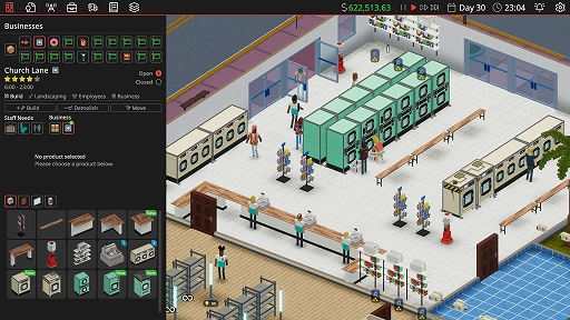 画像ギャラリー No.005のサムネイル画像 / 「Definitely Not Fried Chicken」がEpic Games Storeにて無料配布中。裏で麻薬を生産し，表のビジネスで販売ルートを確保する経営シム