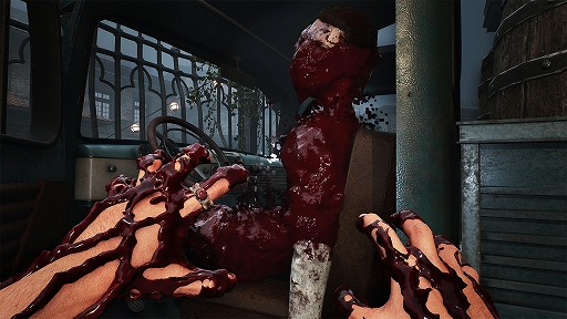 画像ギャラリー No.003のサムネイル画像 / ホラーアクションADV「Crisol: Theater of Idols」,2月10日に発売決定。自分の血を弾丸に変えて,不気味な木製人形たちと戦え!