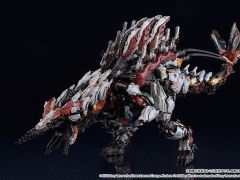 「Horizon Forbidden West」のプラモデル「MODEROID スロータースパイン」,7月に発売。全長約390mmにも及ぶ超ビッグスケール