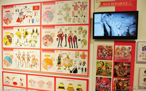 画像ギャラリー No.009のサムネイル画像 / 「フラガリアメモリーズ 特別企画展 The story of “BOUQUET”」内覧会レポート。設定資料や再現展示で，騎士たちの活躍を振り返る