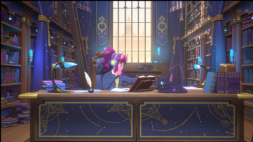 画像ギャラリー No.002のサムネイル画像 / 神秘の図書館で魔法の研究に没頭。「Spirit City: Lofi Sessions」,「Magical Library DLC」のSteamストアページを公開