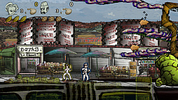 画像ギャラリー No.004のサムネイル画像 / パン屋さんが地球侵略者に怒りの鉄拳を振るう。2D横スクロールアクション「エル・パナデーロ 〜沈黙のパン屋さん〜」,12月8日に配信