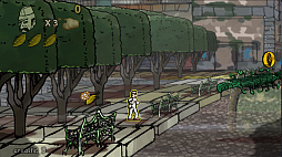 画像ギャラリー No.008のサムネイル画像 / パン屋さんが地球侵略者に怒りの鉄拳を振るう。2D横スクロールアクション「エル・パナデーロ 〜沈黙のパン屋さん〜」,12月8日に配信