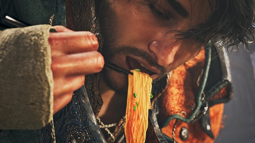 画像ギャラリー No.002のサムネイル画像 / 「モンハンワイルズ」，ラーメン「一蘭」とのコラボを2月25日より開催。お食事券でとんこつラーメンを食べてパワーアップしよう