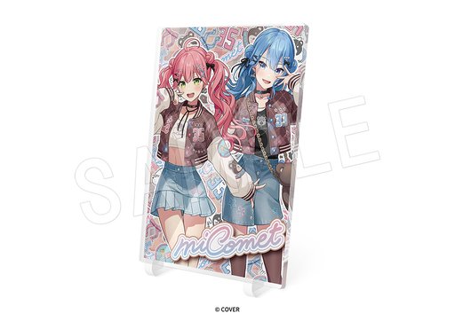 画像ギャラリー No.012のサムネイル画像 / ホロライブ「さくらみこ＆星街すいせい」とカラオケの「JOYSOUND」によるコラボ決定。コラボメニューやグッズ販売を6月13日から実施