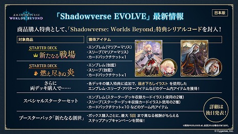  No.033Υͥ / ȥɥСɿShadowverse: Worlds BeyondסǤξܺ٤ƥĶʲפ֥ȥPPפɲä