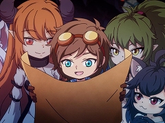 魔物娘たちとのサバイバル地下生活を楽しめる「リターン・フロム・コア」,パワーアップした好感度システムを紹介する最新映像を公開