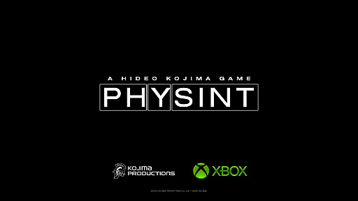 画像ギャラリー No.002のサムネイル画像 / PlayStation Studios，小島秀夫氏の新作諜報アクション「PHYSINT」への協力から撤退すると発表。協力体制がPlayStationからXBOXへ移行
