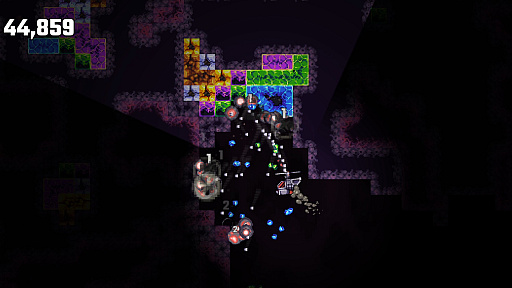 画像ギャラリー No.005のサムネイル画像 / 豪快に地中を掘り進む“ローグライク・マイニング・シューター”「BORE BLASTERS」のリリース日が3月8日に決定