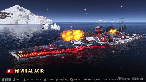 ���������꡼ No.009�Υ���ͥ������ / ��World of Warships: Legends�סߡ֥�������졼��ץ�����輷�Ȥ�1��19�����鳫�š������åȥꥪ�������ͥȤ䥨������ʤɤ�����