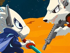 宇宙では戦闘機を駆り,建物に入ったら生身でバトル! 2つの操作方を使い分けて戦う「Astro Duel 2」本日発売。最大6人プレイに対応