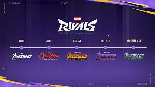 画像ギャラリー No.003のサムネイル画像 / 「マーベル・ライバルズ」,2026年は「アベンジャーズ」イヤーに。映画と連動したイベントを4月より順次開催