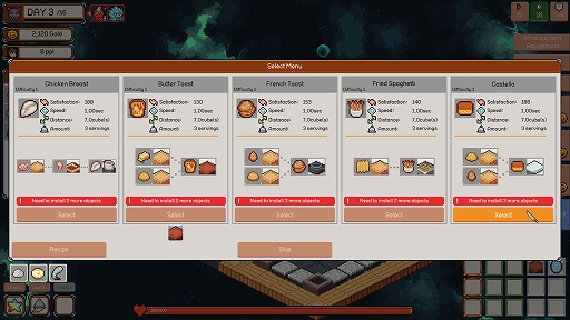 画像ギャラリー No.003のサムネイル画像 / キッチン構築タワーディフェンス「Kitchen Crisis」，Steamで本日配信。さらわれた地球人がエイリアンの食欲を満たすため素早く料理を提供