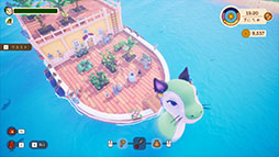 画像ギャラリー No.002のサムネイル画像 / 恐竜に引かれた船の甲板で農場を営みながら冒険できるADV「Collector's Cove」，3月13日に発売決定