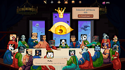 画像ギャラリー No.014のサムネイル画像 / サボりがちな国民を監視して王国を運営するローグライトSLG「The King is Watching」，DLC「歴史の王冠」を発表。2026年3月16日に配信予定