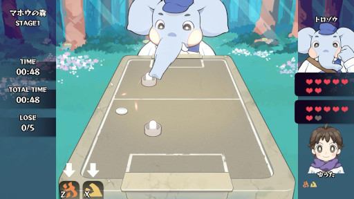 画像ギャラリー No.002のサムネイル画像 / 懐かしのエアホッケーにマホウ・アクションとローグライト要素を追加。「エアホッケー ゆうしゃとマホウの森」，Steamストアページを公開